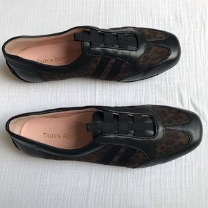 Taryn Rose leopard sneakers